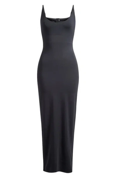SKIMS SKIMS SMMOTH LOUNGE SKIMPY SCOOP NECK MAXI DRESS
