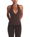Skims Smooth Layers Halter Top In Multi