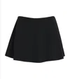 Skims Smooth Layers Mini Skort In Black
