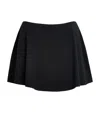 Skims Smooth Layers Mini Skort In Black