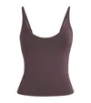Skims Smooth Lounge Cami Top In Burgundy