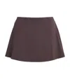 Skims Smooth Lounge Mini Skort In Multi