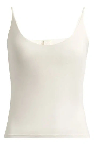 Skims Smooth Lounge Scoop Neck Cami In Neutral