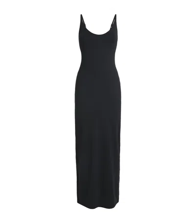 SKIMS SMOOTH LOUNGE SCOOP-NECK MAXI DRESS