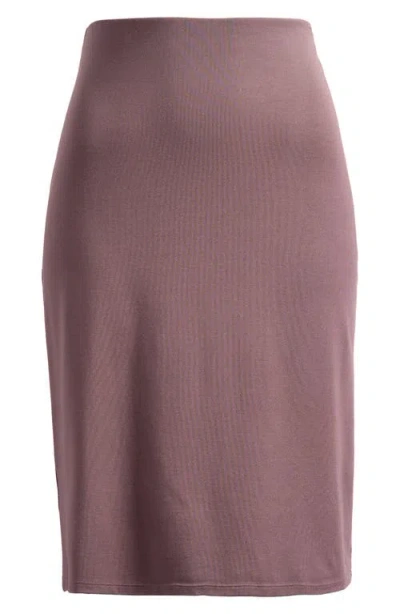 Skims Smooth Lounge Skirt In Purple