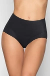 Skims Smoothing Intimates High Waist Briefs In Blue