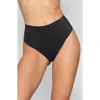 Skims Smoothing Intimates High Waist Thong In Black