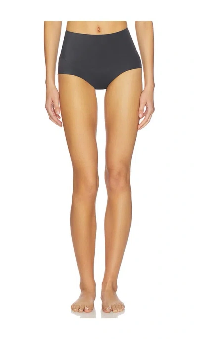 Skims Smoothing Intimates High-waisted Brief In Black