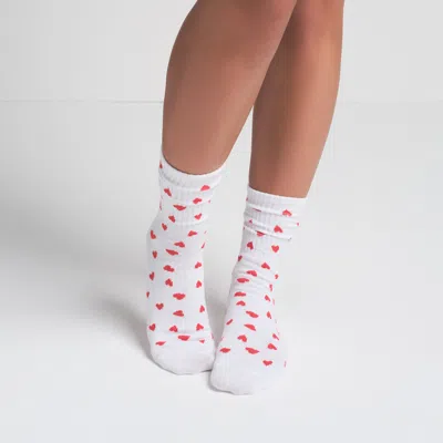 Skims Socks In White