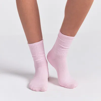 Skims Socks In Pink