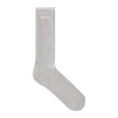 Skims Socks In Light Heather Grey And Snow