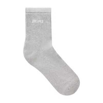 Skims Socks In Light Heather Grey And Snow