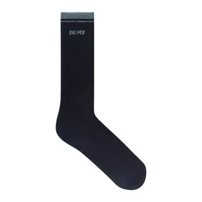 Skims Socks In Navy And Kyanite