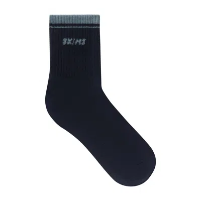 Skims Socks In Navy And Kyanite