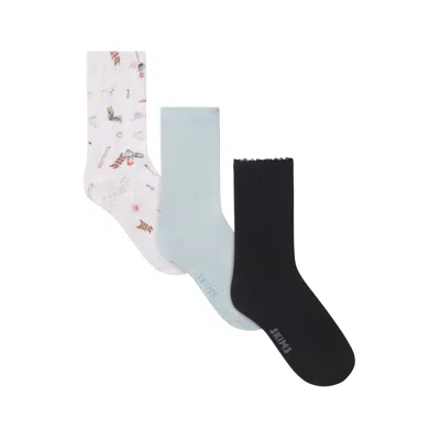 Skims Socks In Snow Essentials Pack