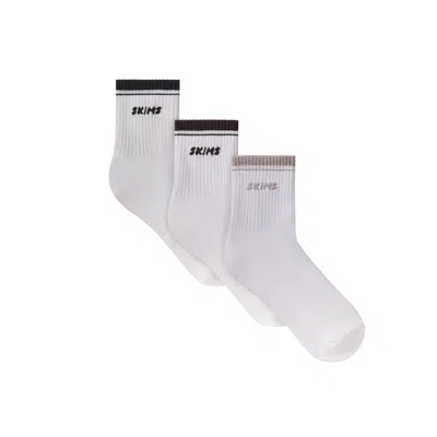 Skims Socks In Stone Multi