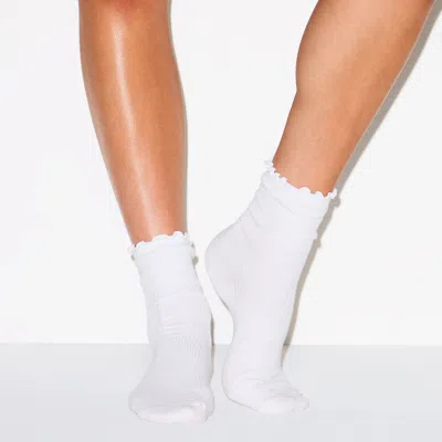 Skims Socks In White