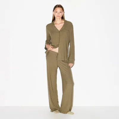 Skims Soft Lounge In Green