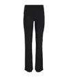 Skims Black Soft Lounge Foldover Lounge Pants In Black