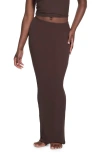 Skims Soft Lounge Long Skirt In Phoenix
