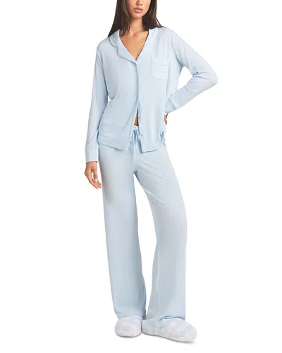 Skims Soft Lounge Pajama Set In Multi