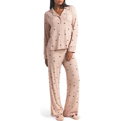 Skims Soft Lounge Pajamas In Multi