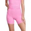 Skims Soft Lounge Rib Boxers In Pink