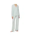 Skims Blue Soft Lounge Sleep Pyjama Set In Blue