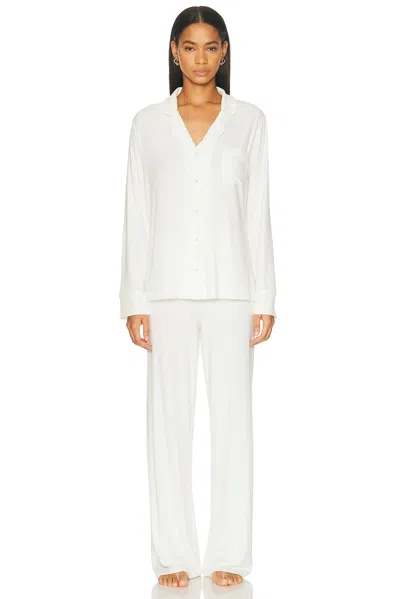 Skims Soft Lounge Sleep Set In White