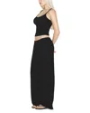 Skims Soft Lounge Tank Sleep Set In Black