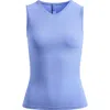 Skims Soft Lounge V-neck Tank Top In Cielo