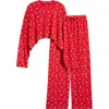 Skims Soft Modal Blend Pajamas In Multi