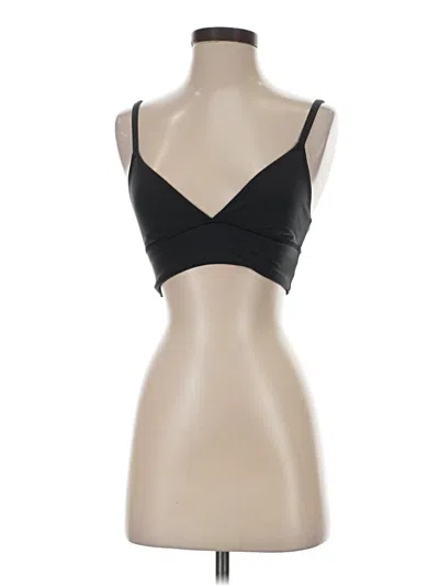 Pre-owned Skims Sports Bra In Black