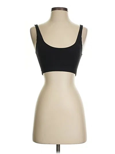 Pre-owned Skims Sports Bra In Black