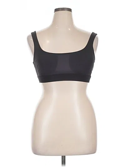Pre-owned Skims Sports Bra In Black
