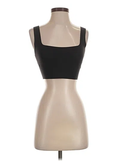 Pre-owned Skims Sports Bra In Black