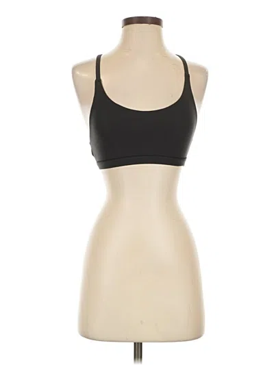 Pre-owned Skims Sports Bra In Black