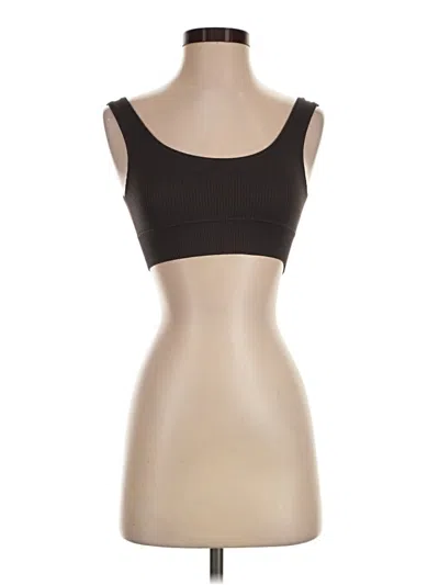 Pre-owned Skims Sports Bra In Black