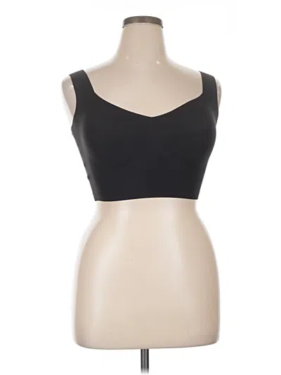 Pre-owned Skims Sports Bra In Black