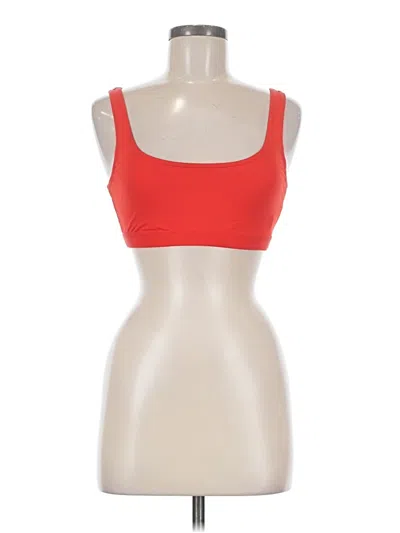 Pre-owned Skims Sports Bra In Red