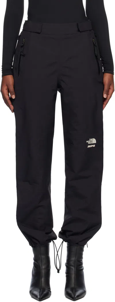 Skims Ssense Exclusive The North Face Edition Bonded Pull On Ski Snow Pants In Onyx