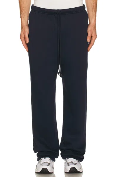 Skims Straight Leg Pant In Blue