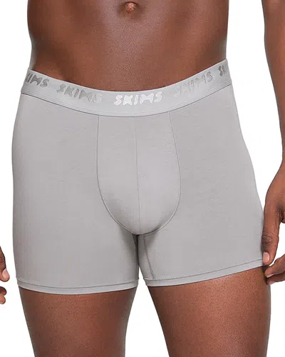 Skims Stretch 3 Boxer Briefs, 3 Pack In Gray
