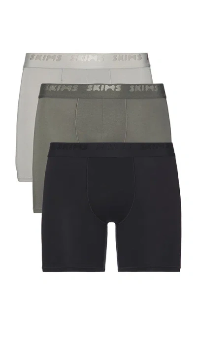 SKIMS STRETCH 5 BOXER BRIEF 3-PACK