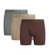 Skims 3-pack 3-inch Stretch Modal Boxer Briefs In Desert Multi