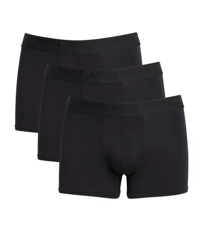 Skims Stretch Boxer Briefs In Black
