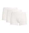 Skims Stretch Boxer Briefs In White