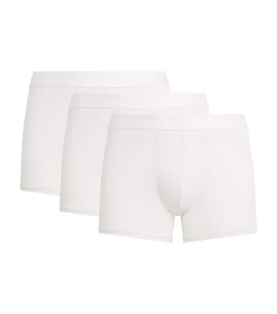 Skims Stretch Boxer Briefs In White