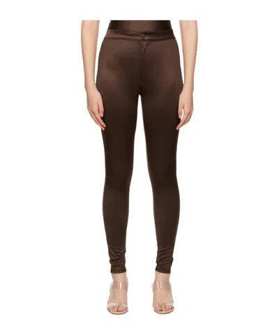 Skims Stretch Casual Pants In Black