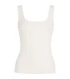 Skims Stretch-cotton Jersey Tank Top In White